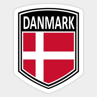 National - Danmark Sticker